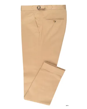 Beige Stretchable Chino