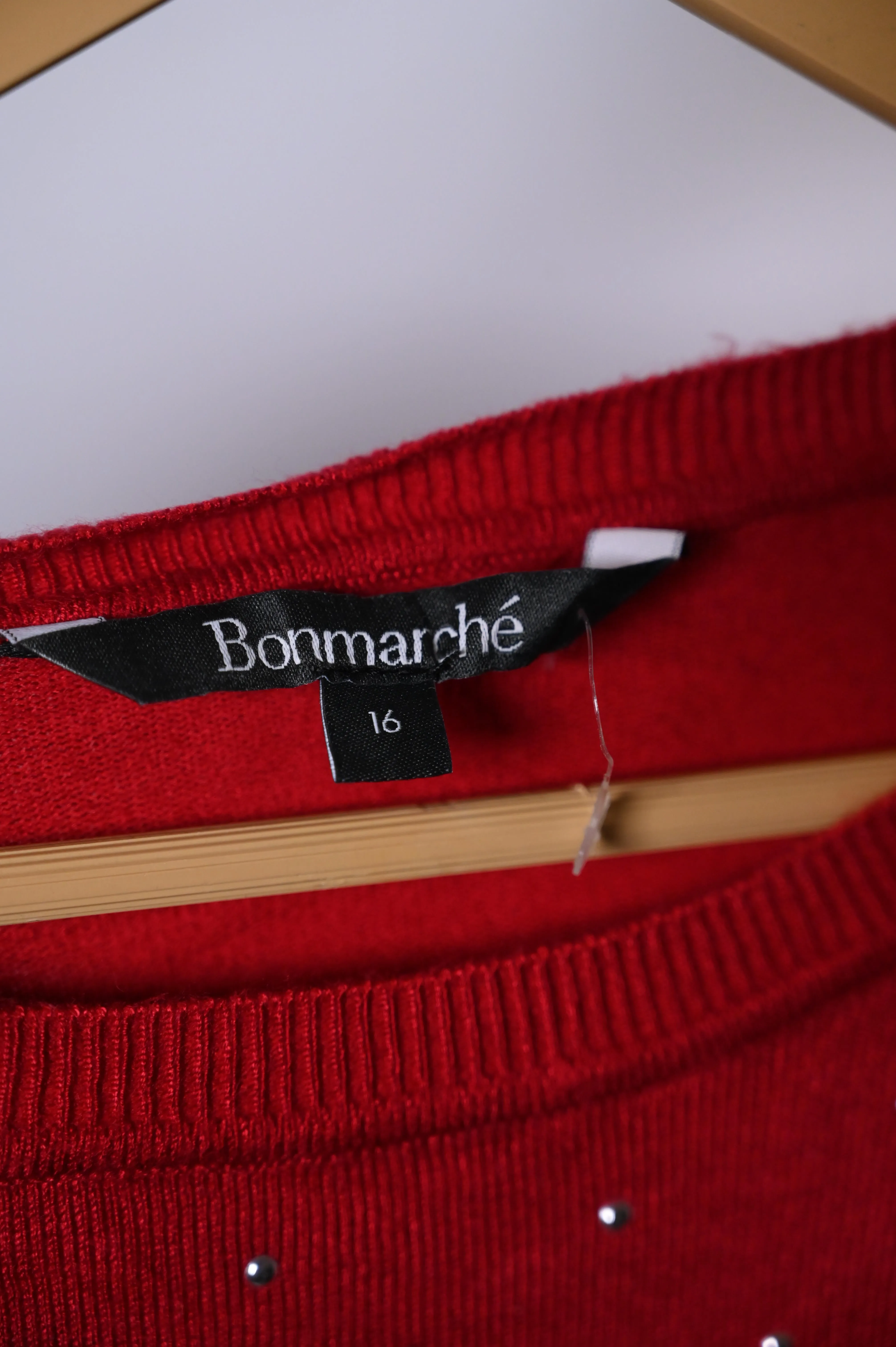 Bonmarche Red Sweatshirt - Large