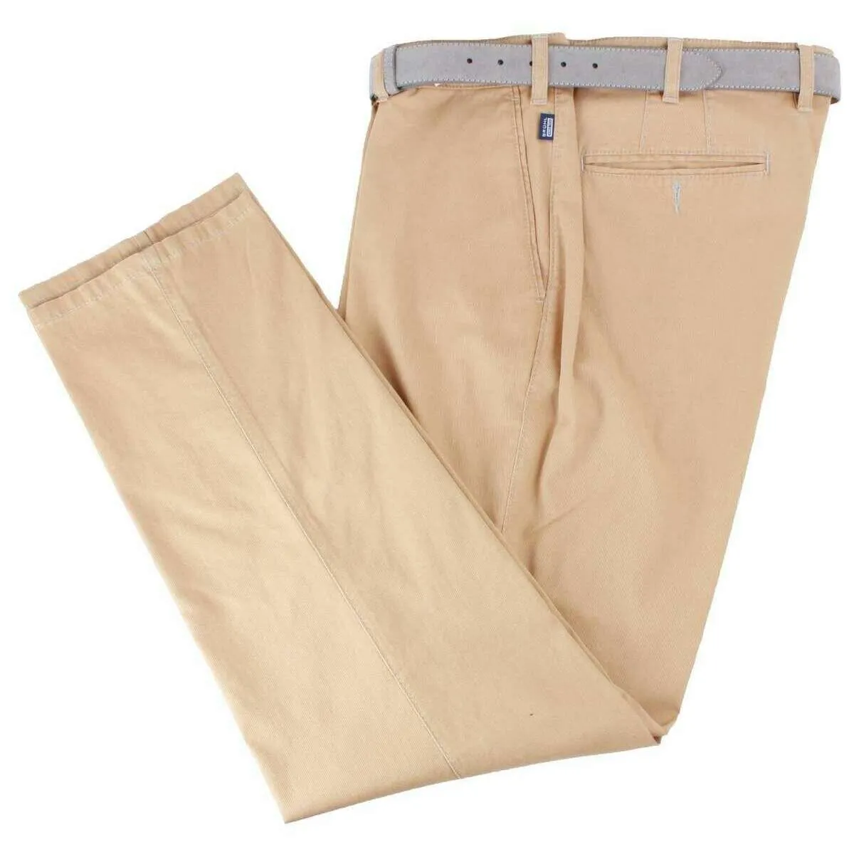 BRUHL Parma B Textured Cotton Chinos - Maize Yellow