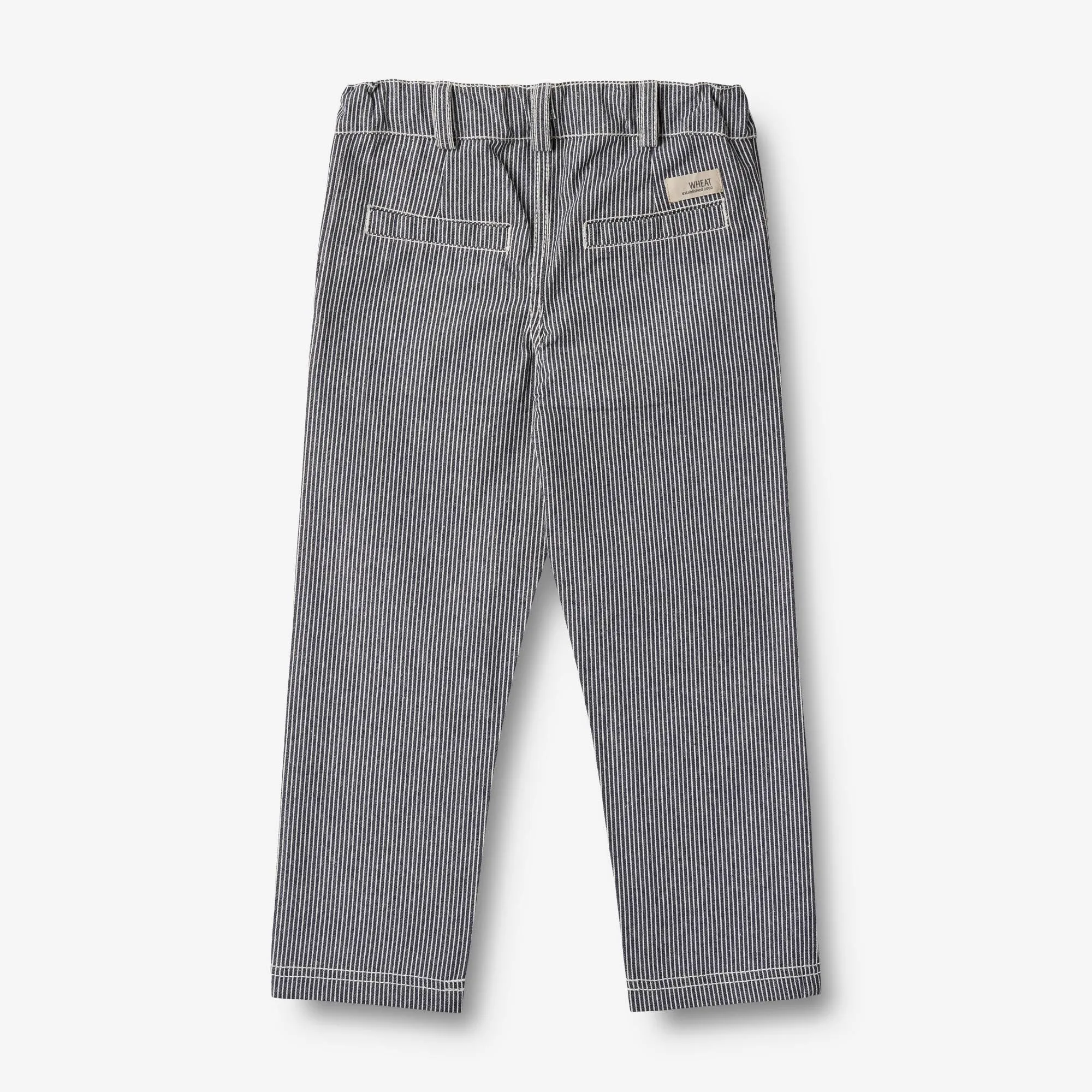 Chinos Aske - denim stripe