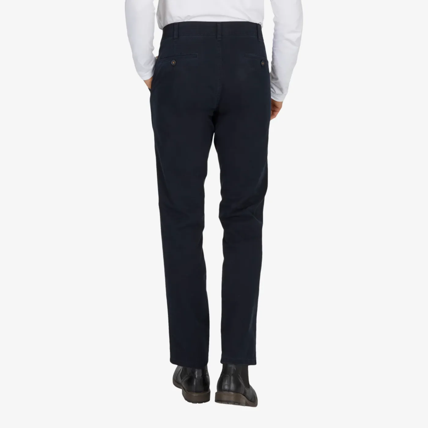 Club Of Comfort Denver Mens Chino | Navy / Tan