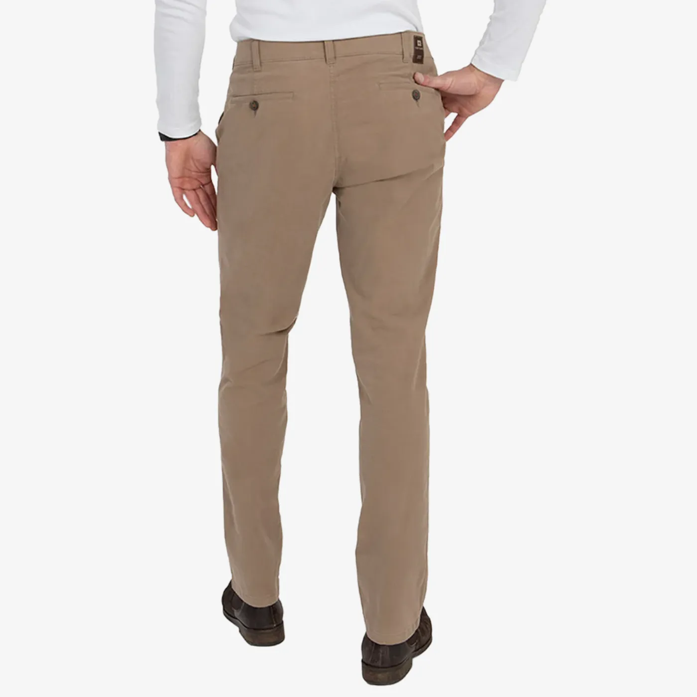 Club Of Comfort Denver Mens Chino | Navy / Tan