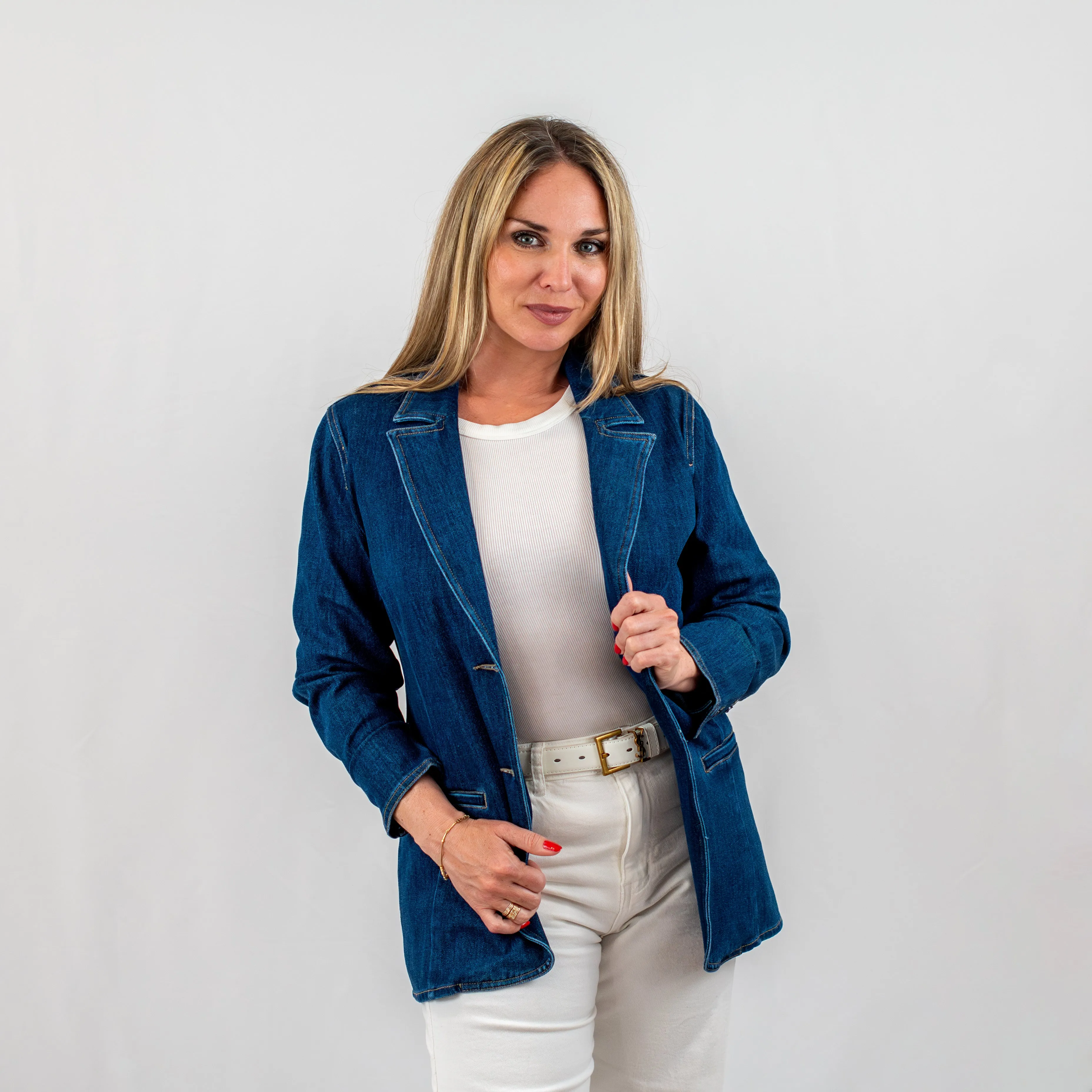 Coco Denim Blazer