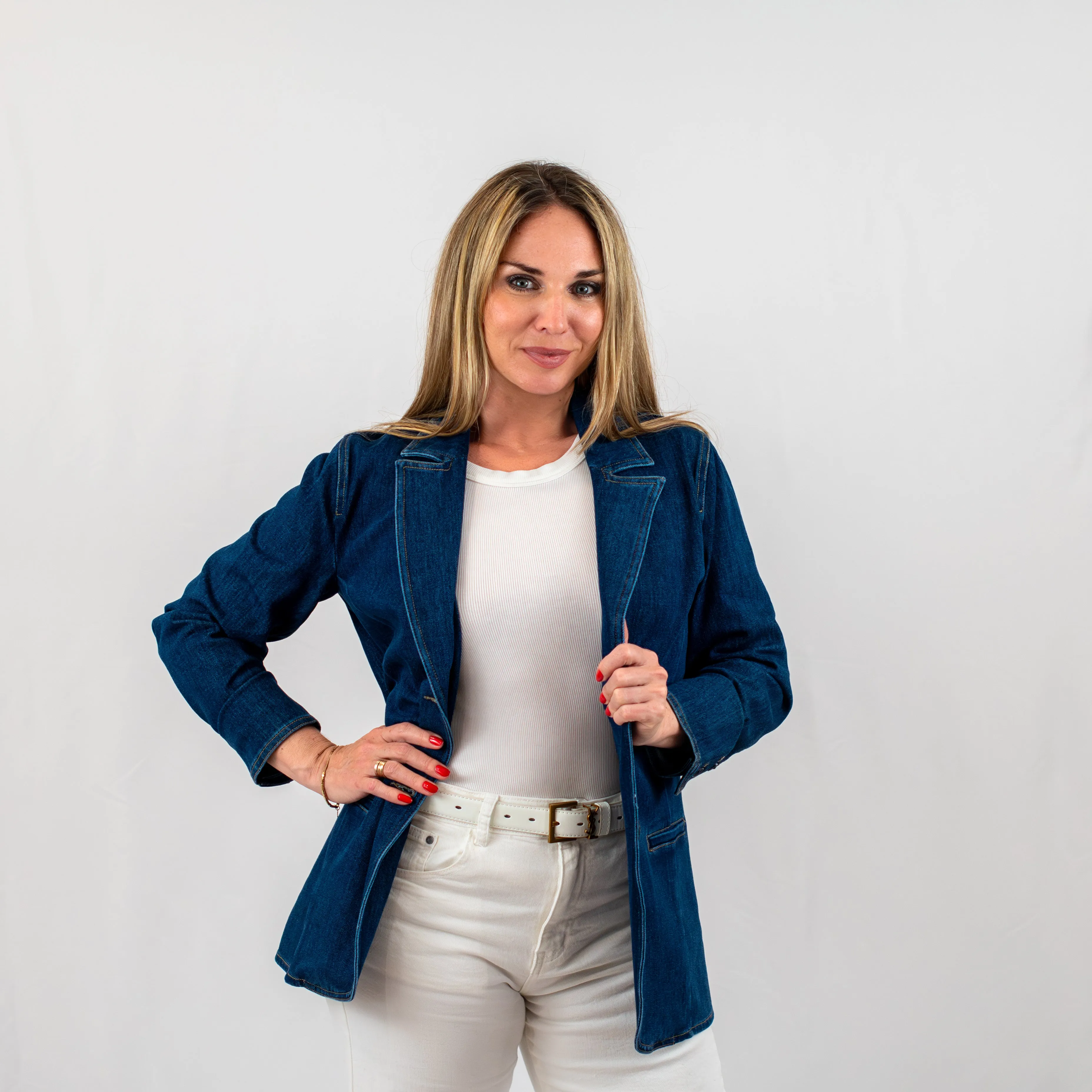 Coco Denim Blazer