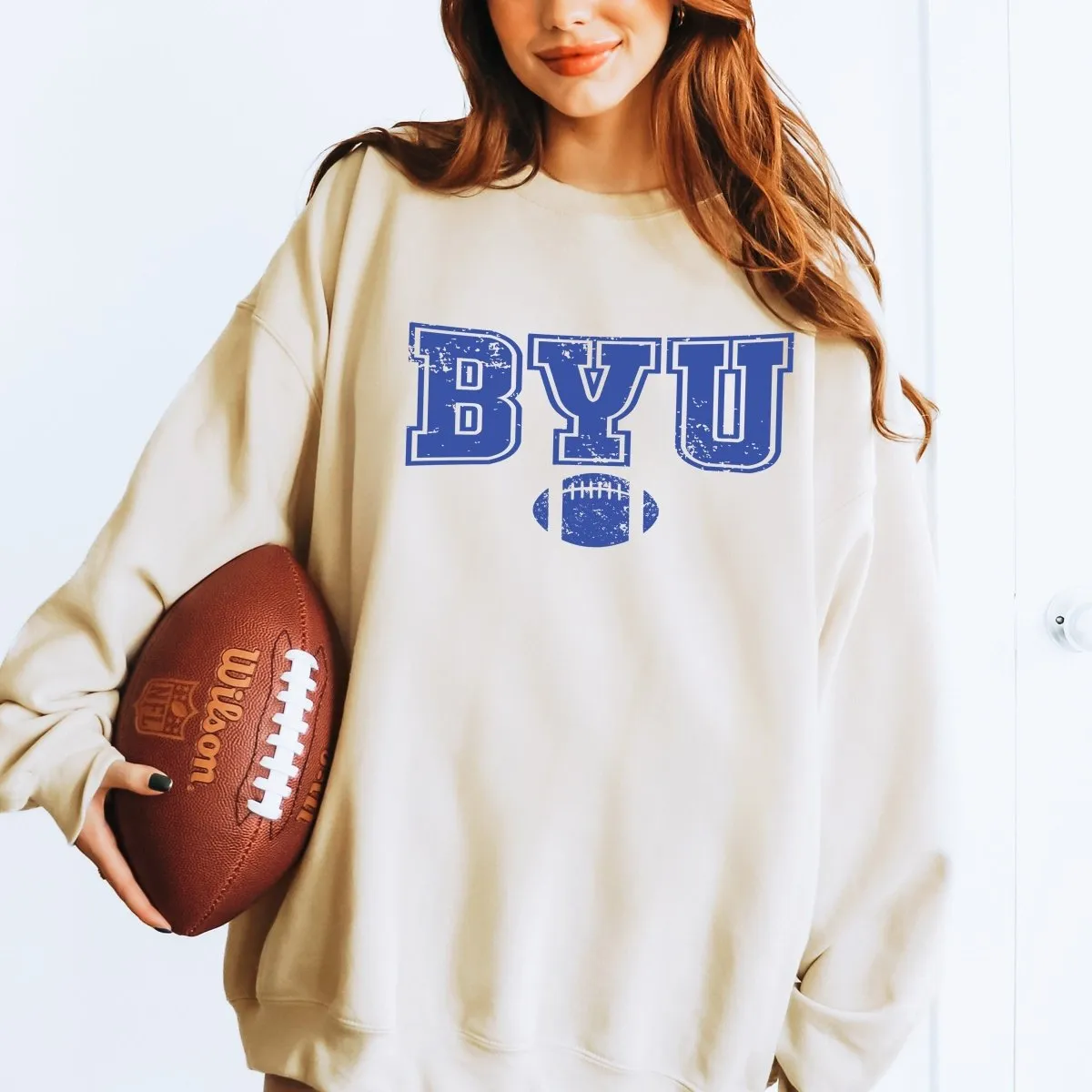 Custom Football Team Crew Sweatshirts