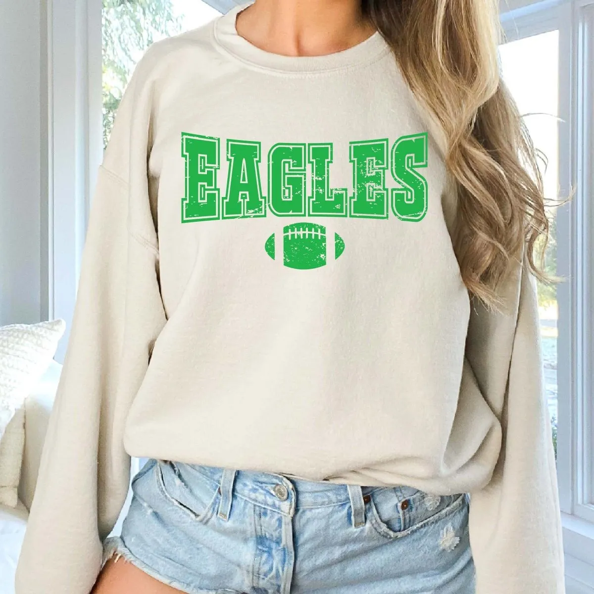 Custom Football Team Crew Sweatshirts