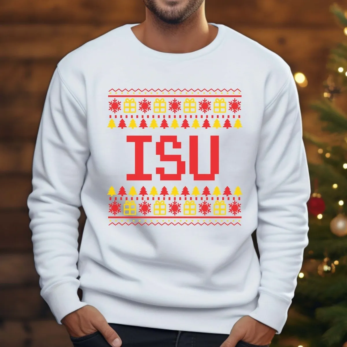 Custom Team Ugly Sweater | Crew Sweatshirts