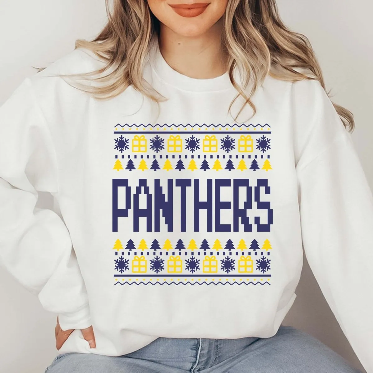 Custom Team Ugly Sweater | Crew Sweatshirts