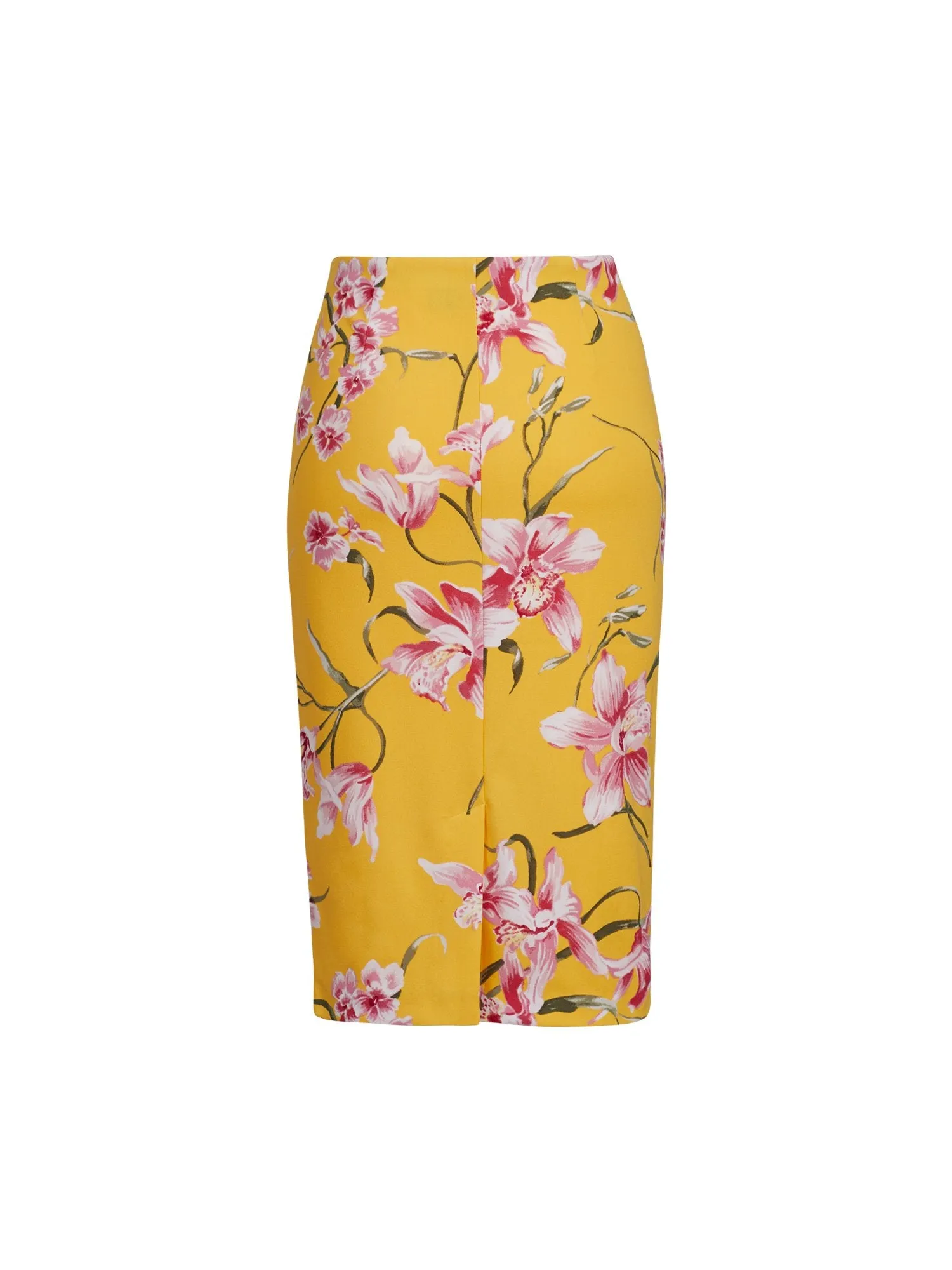 Floral Pencil Skirt