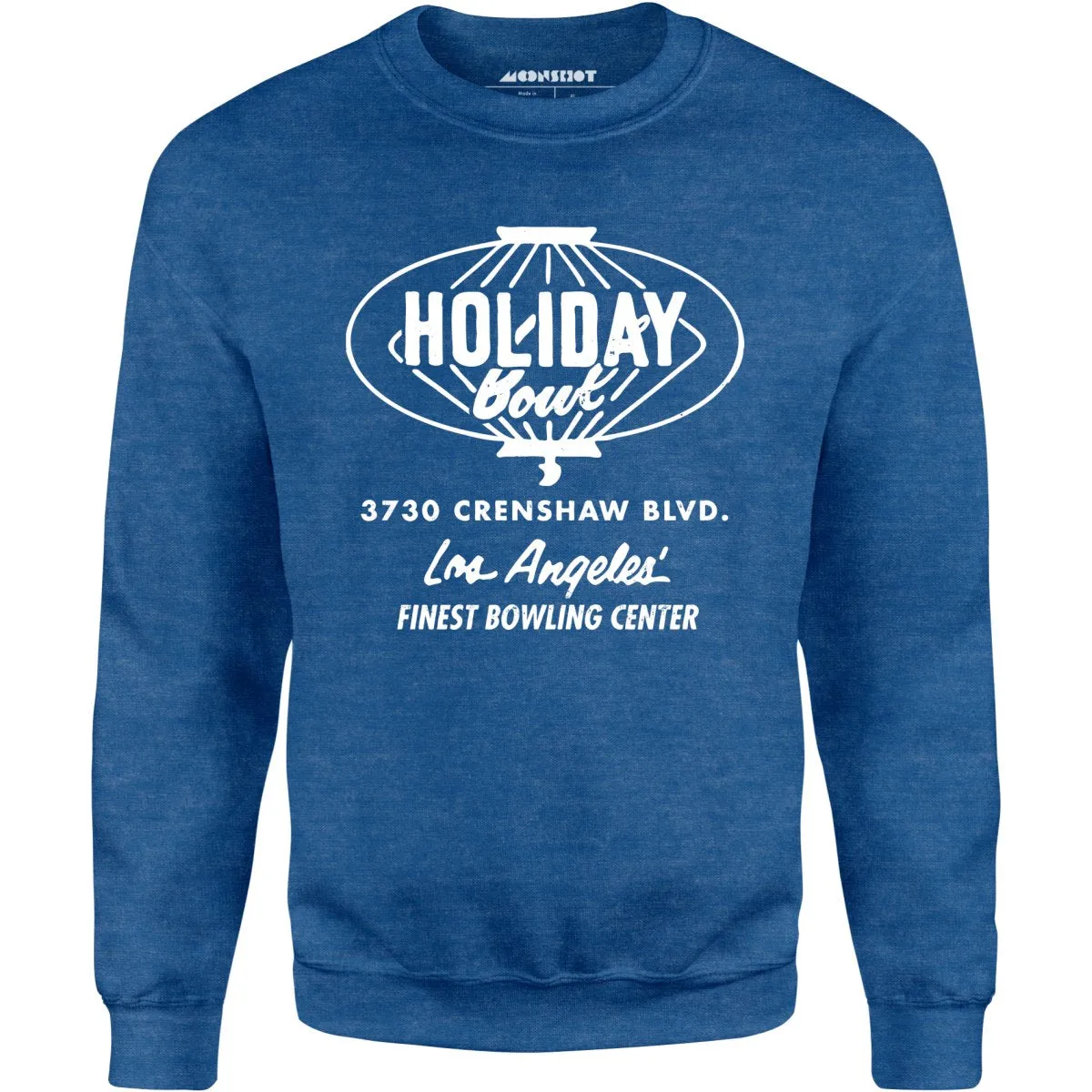 Holiday Bowl - Los Angeles, CA - Vintage Bowling Alley - Unisex Sweatshirt