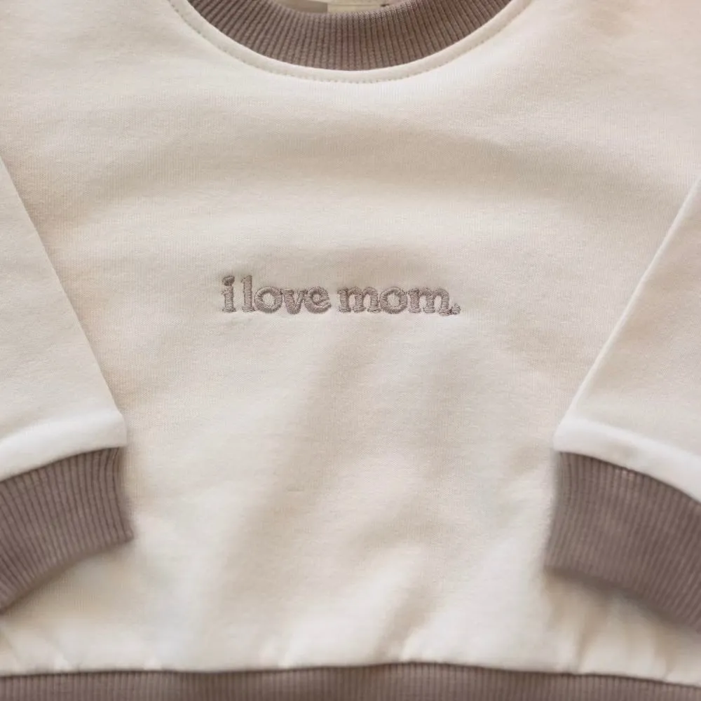 I Love Mom / I Love Dad Crewneck