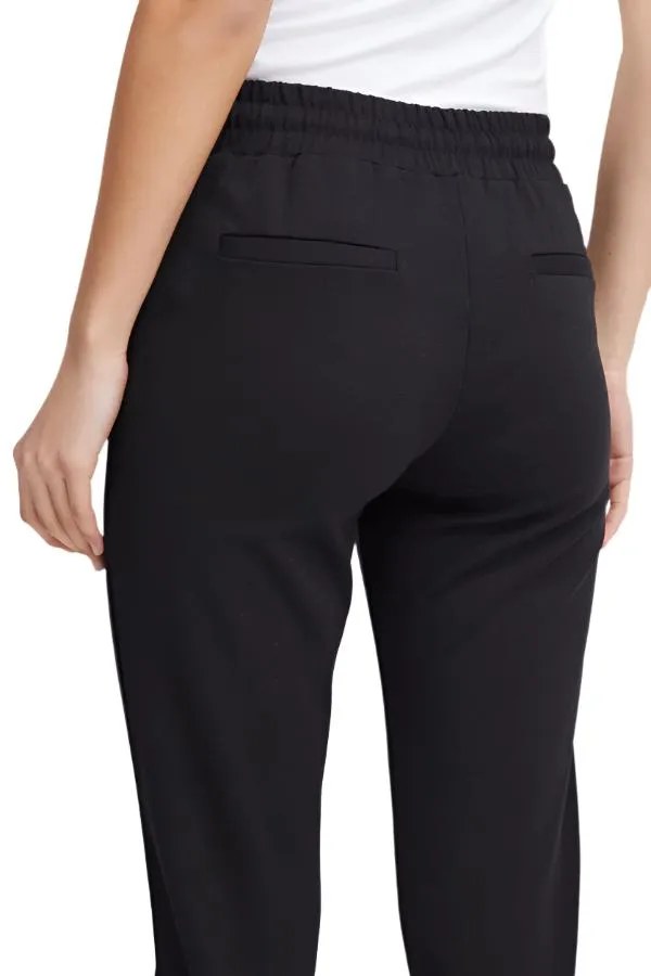 Ichi Womens Kate Pant Black