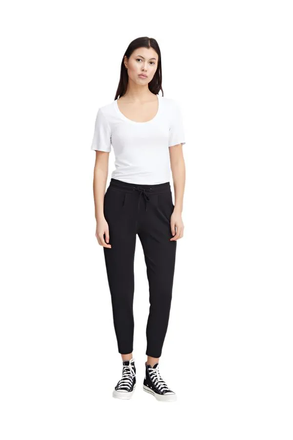 Ichi Womens Kate Pant Black