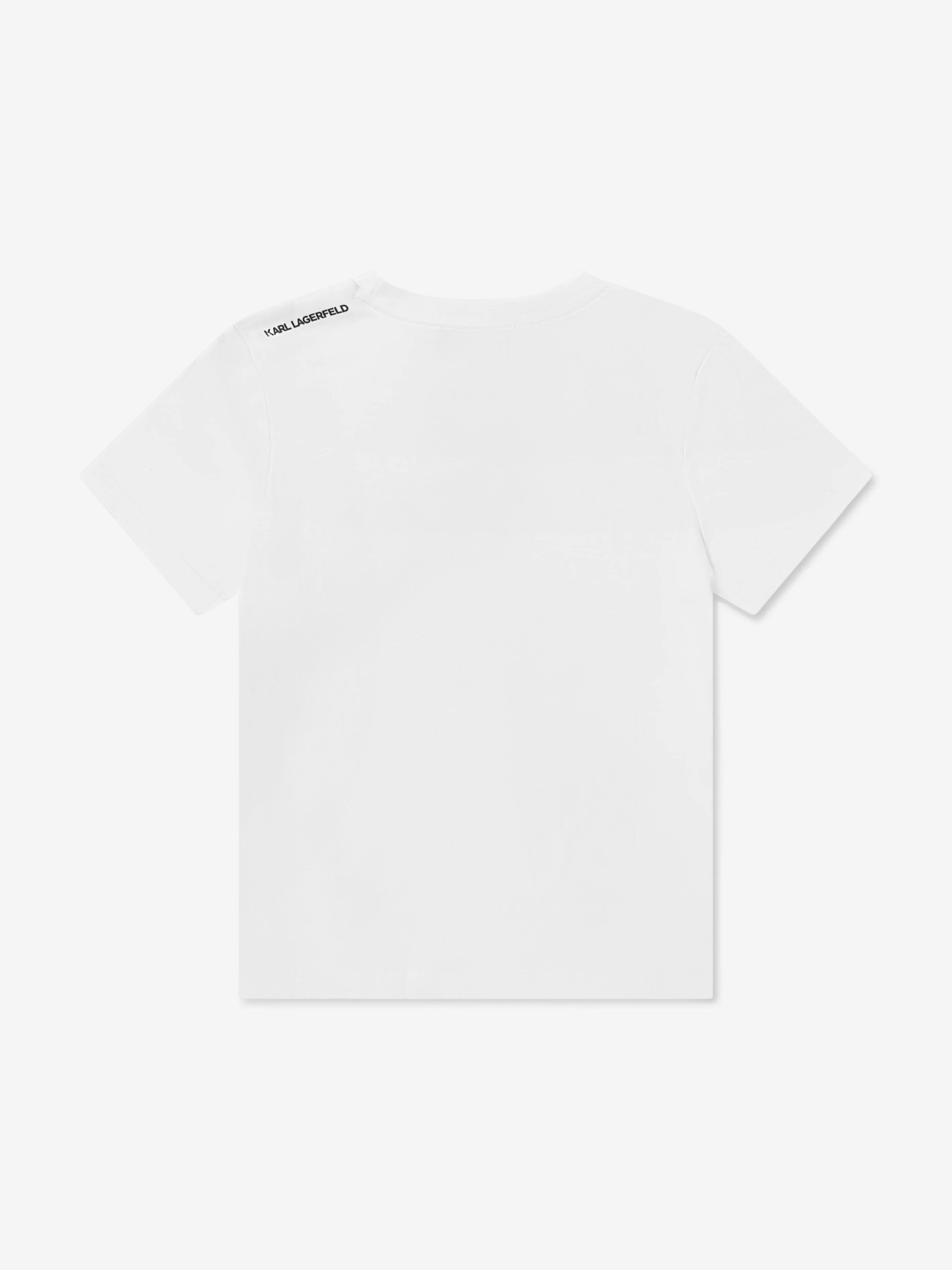 Karl Lagerfeld Boys Organic Cotton Logo T-Shirt