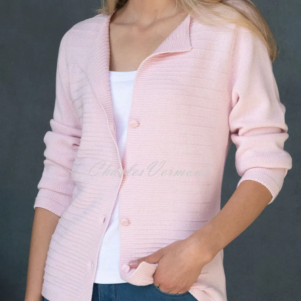 Marble Cardigan – Style 6122-120 (Pale Pink)