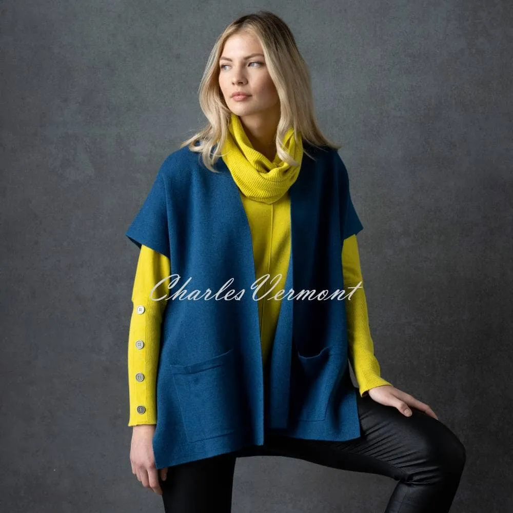 Marble Cardigan - Style 6771-170 (Marine Blue)