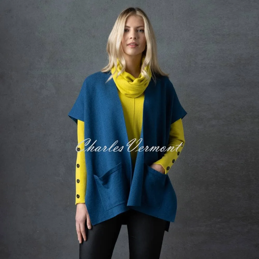 Marble Cardigan - Style 6771-170 (Marine Blue)