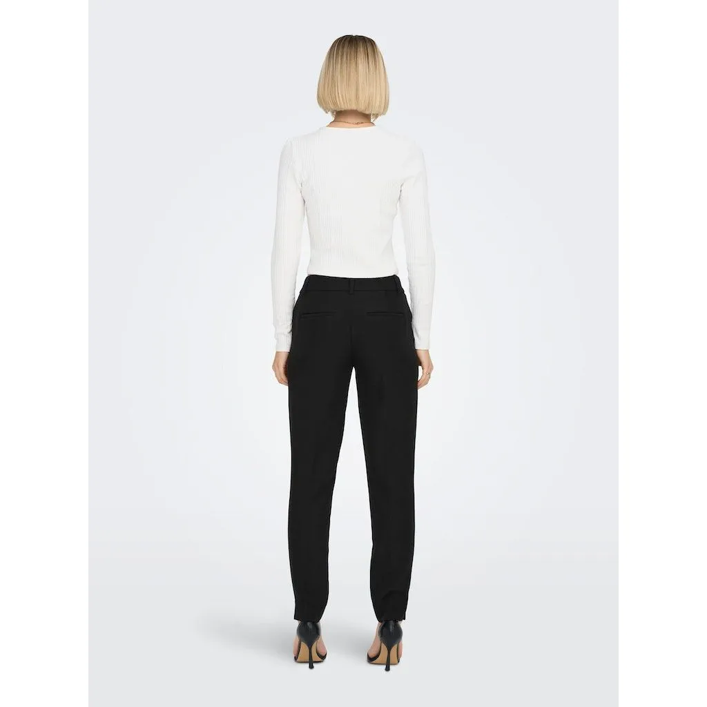 Only Womens Veronica-Elly Life HW Pant Black