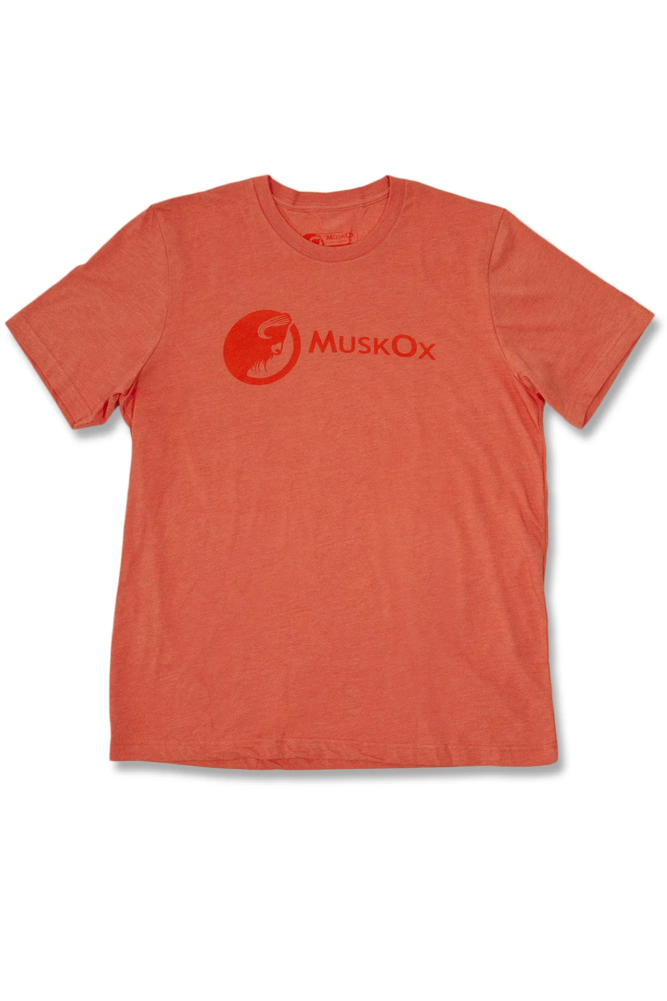 Orange MuskOx Logo Tee