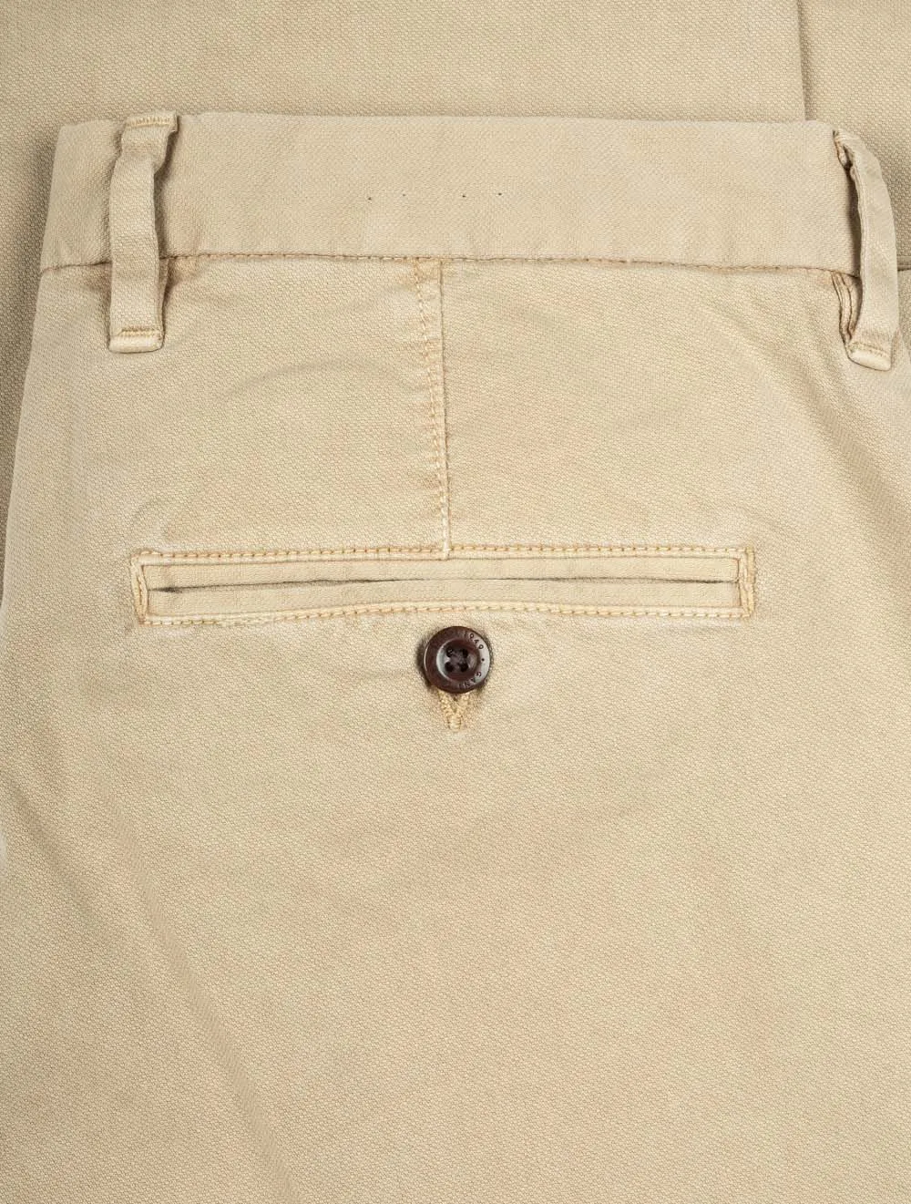 Regular Dobby Structure Chino Dark Khaki