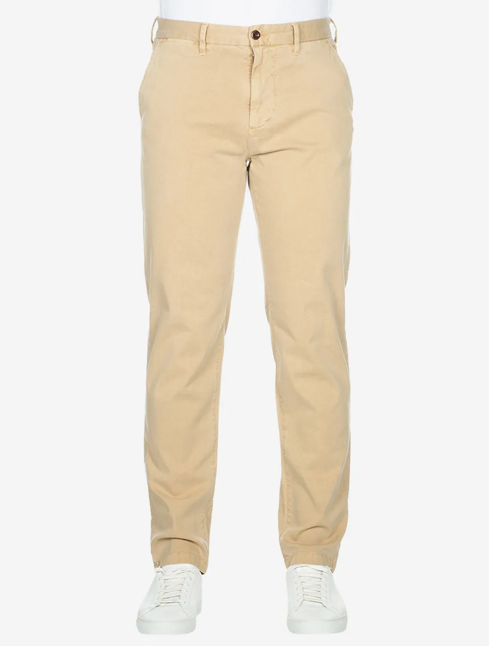 Regular Dobby Structure Chino Dark Khaki