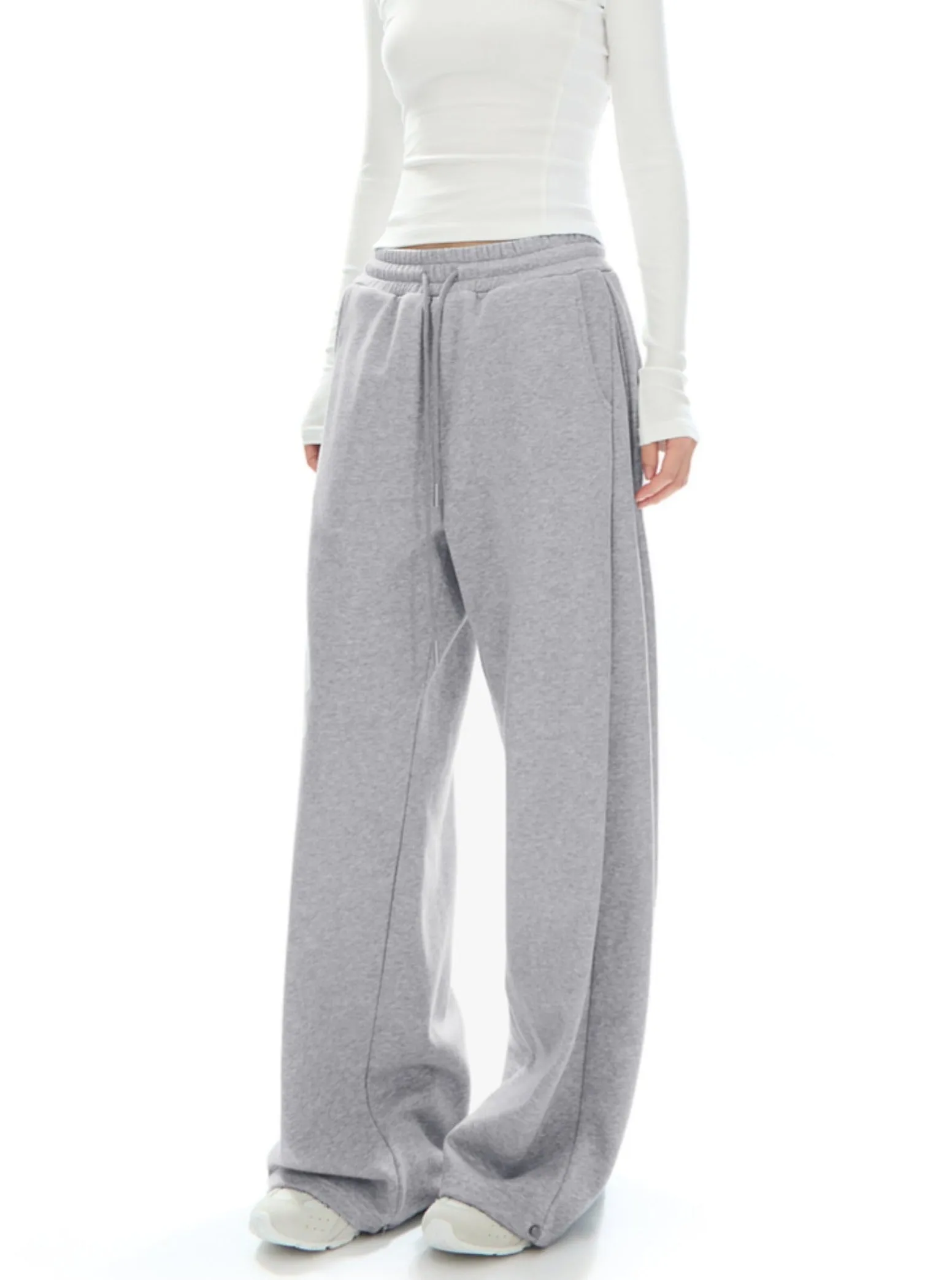 Relaxed Wide-Leg Sweatpants