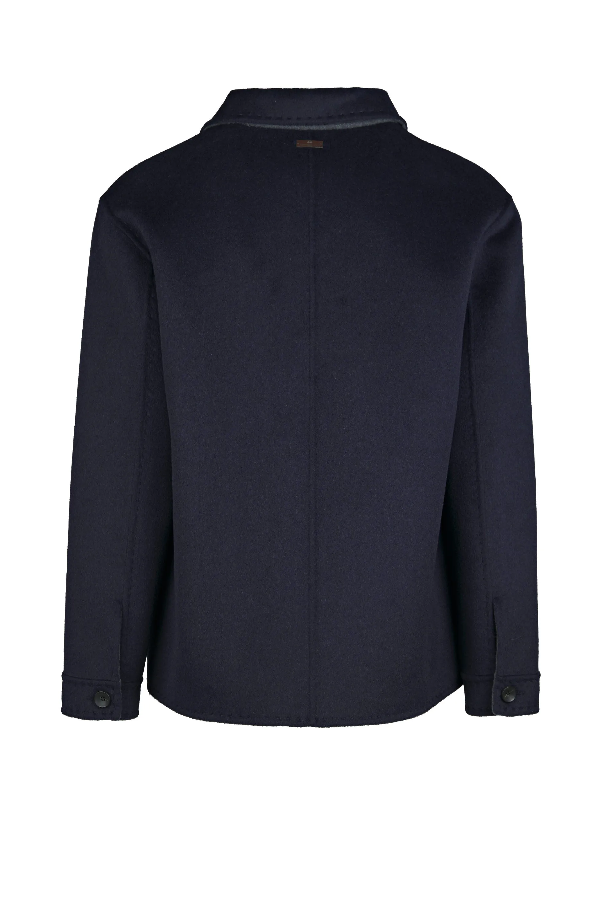 Reversible Double-Face Wool-Blend Jacket