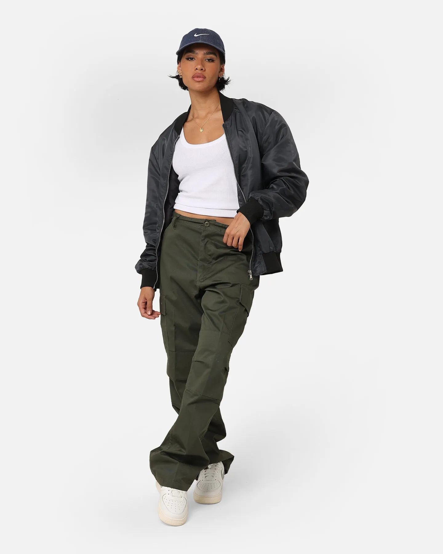 Rothco Women's Relaxed Fit Cargo Pants Olive