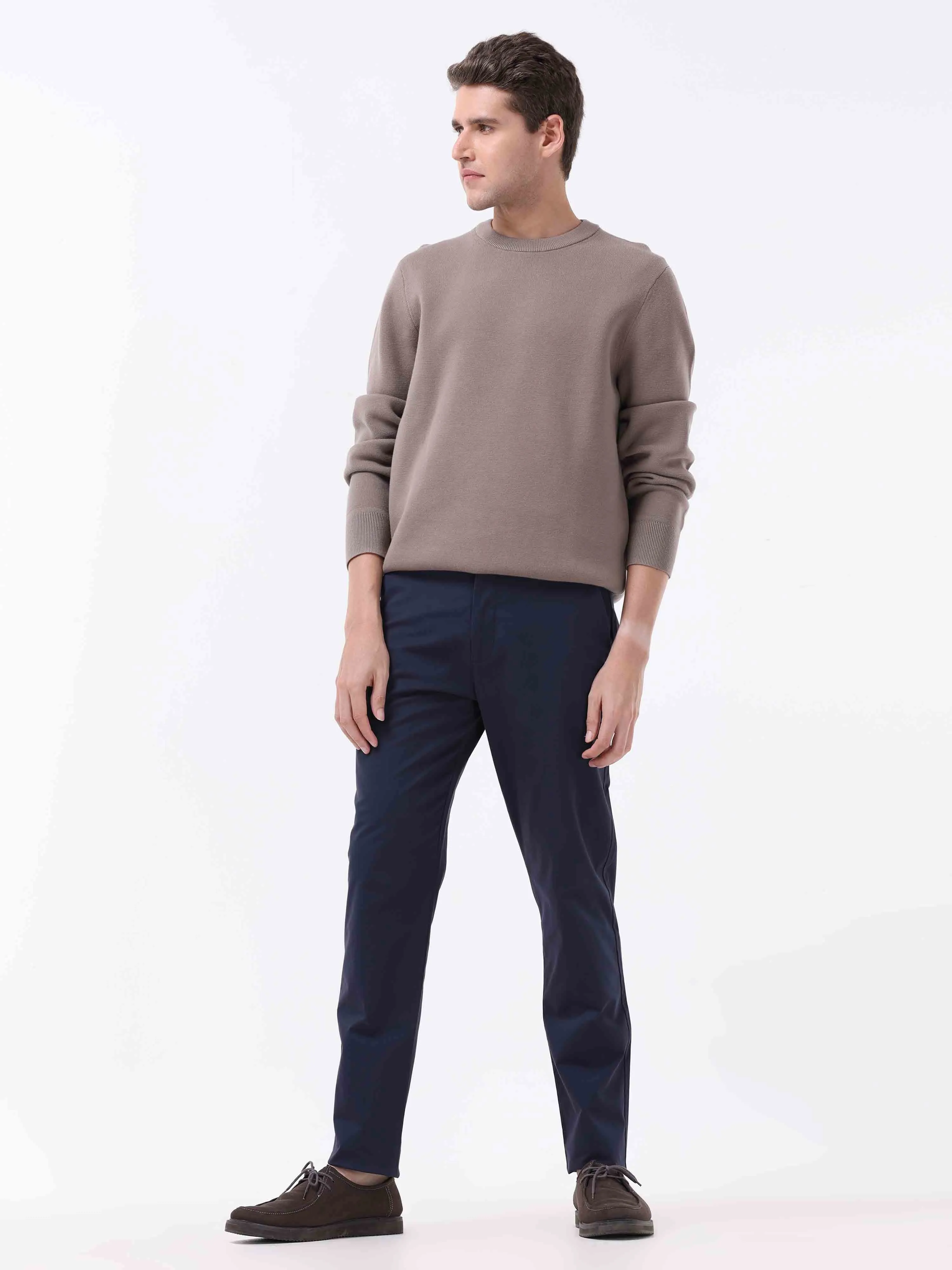 Semi Liquid Statement Navy Chino