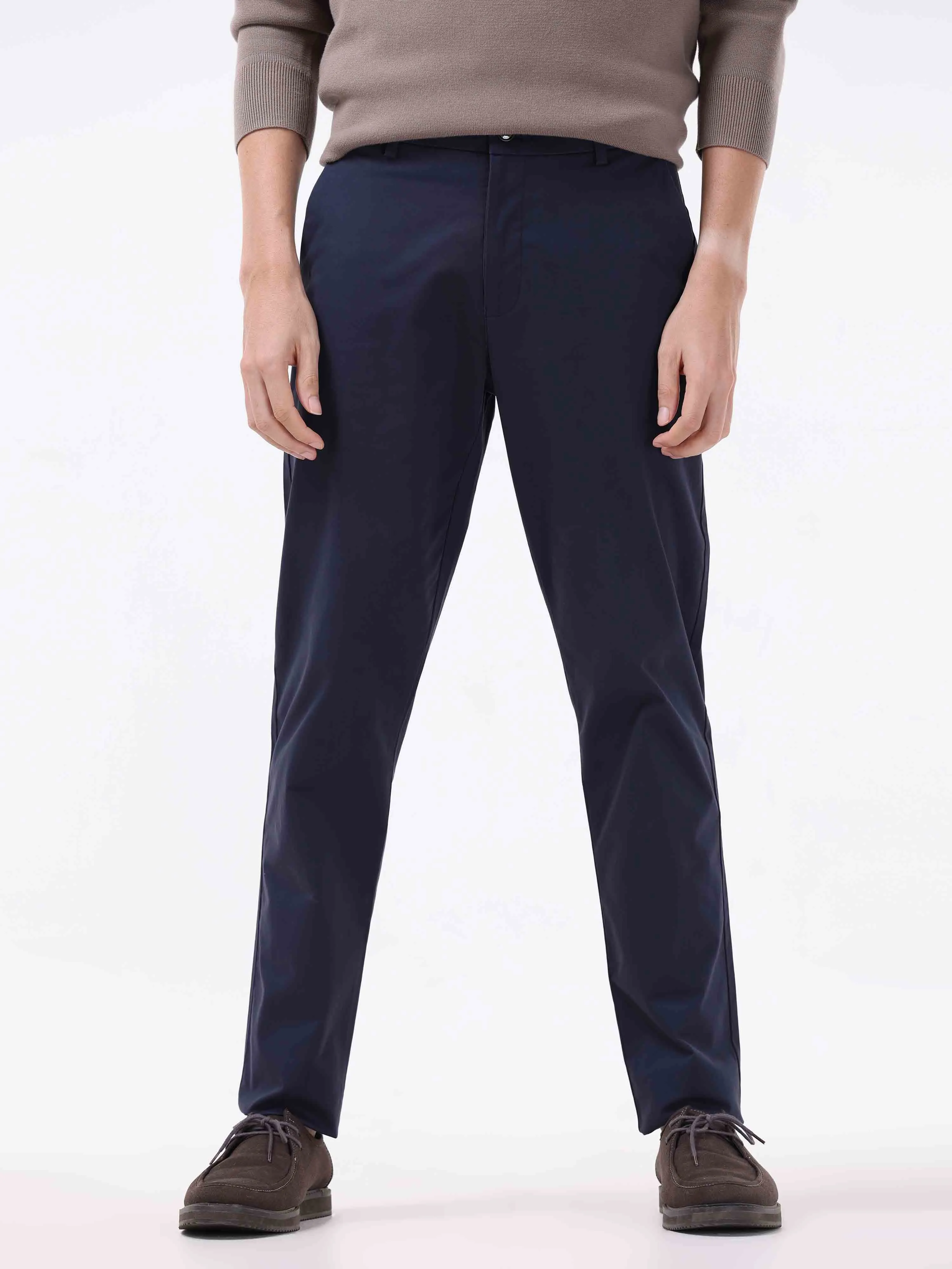 Semi Liquid Statement Navy Chino