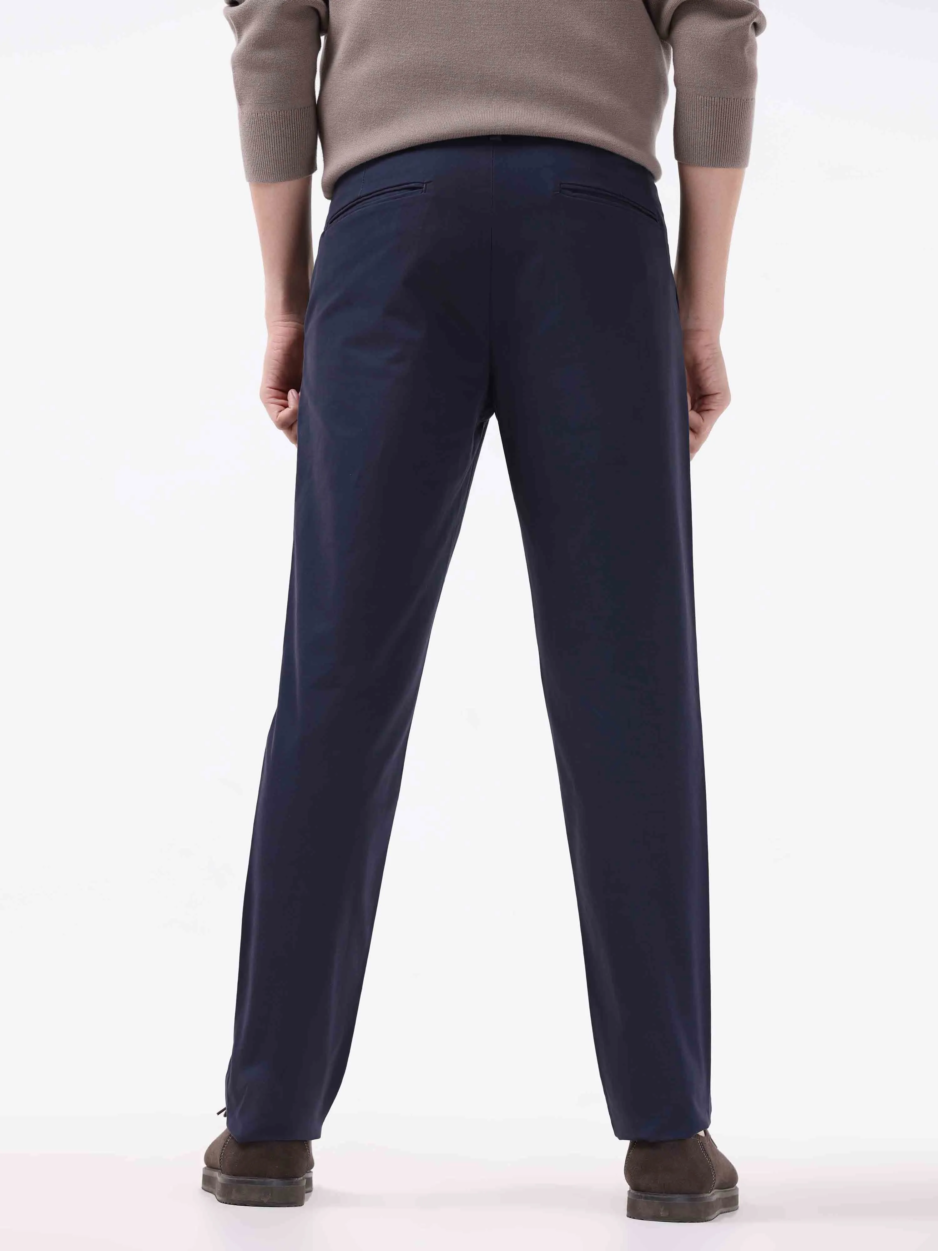 Semi Liquid Statement Navy Chino