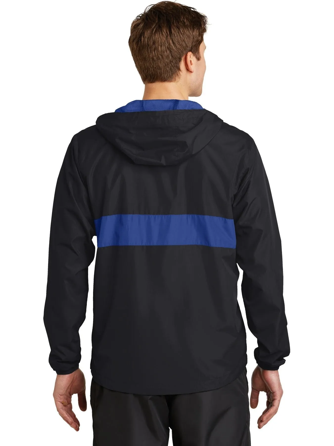 Sport-Tek Zipped Pocket Anorak