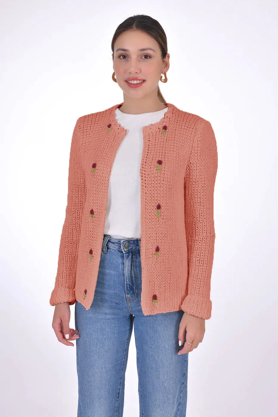 TASHA Cotton Cardigan by Fanm Mon