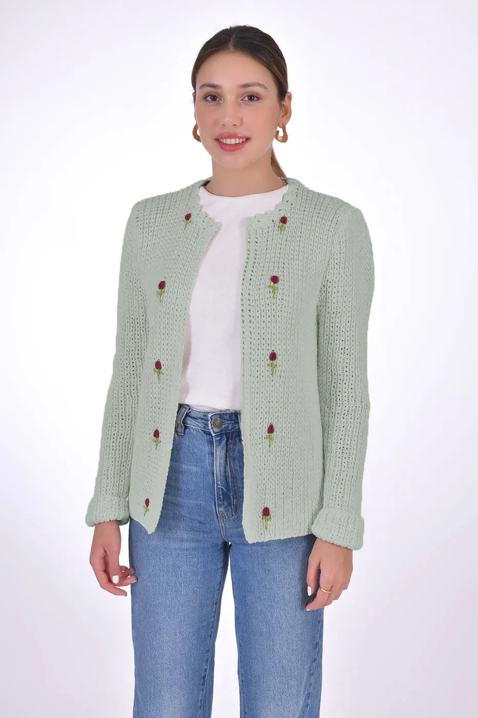 TASHA Cotton Cardigan by Fanm Mon