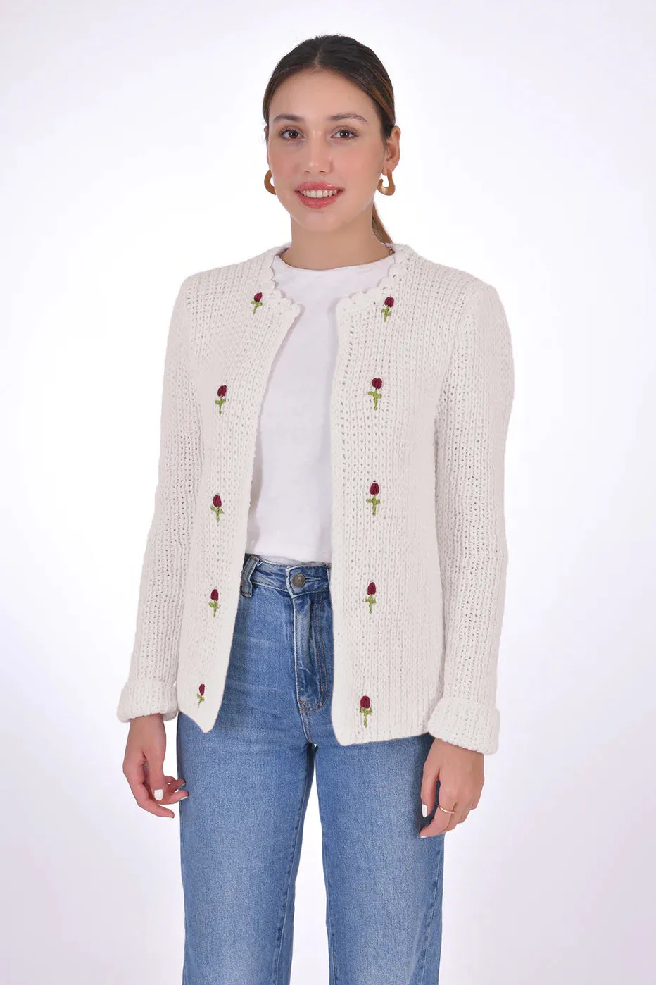 TASHA Cotton Cardigan by Fanm Mon