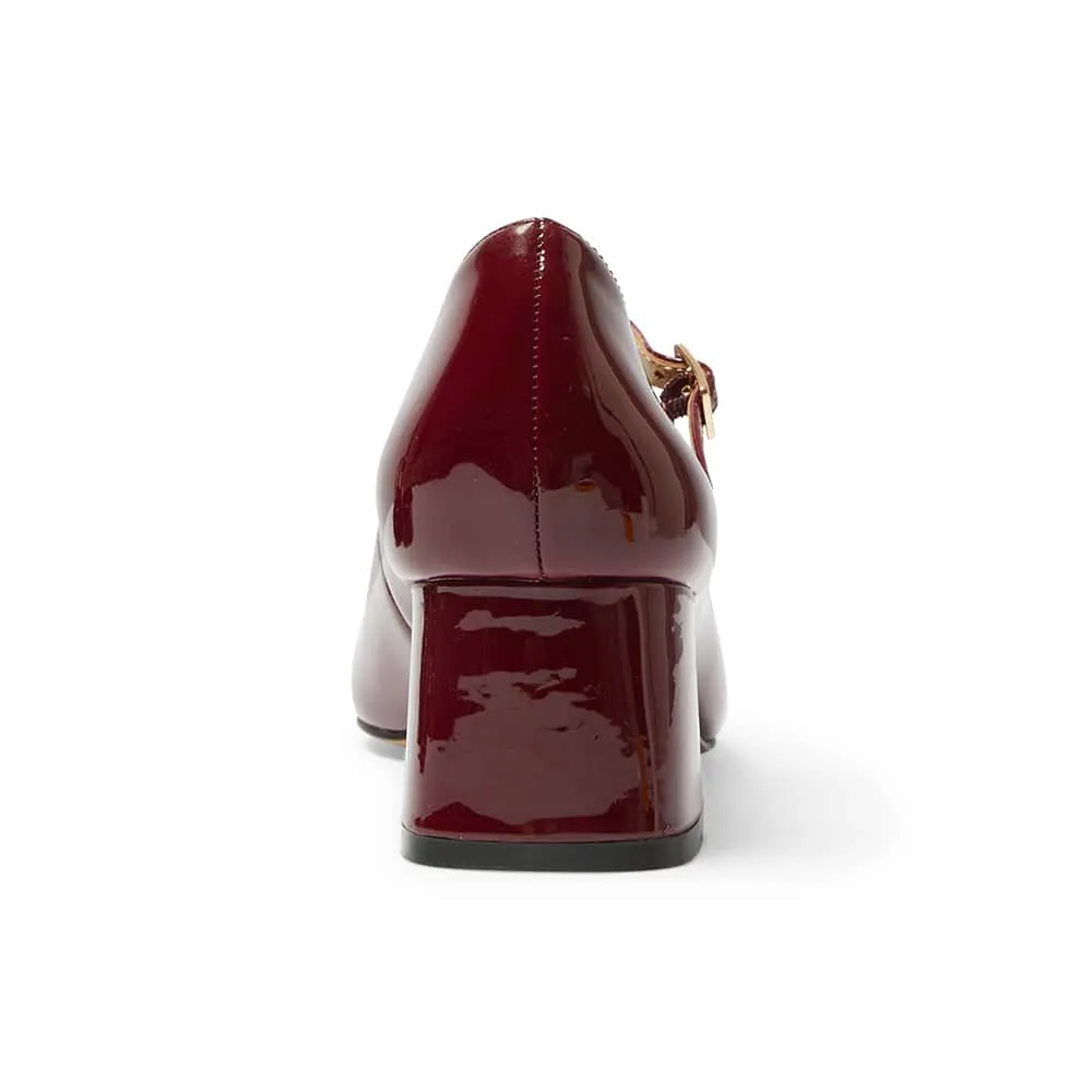 Tempt Heel in Wine Patent