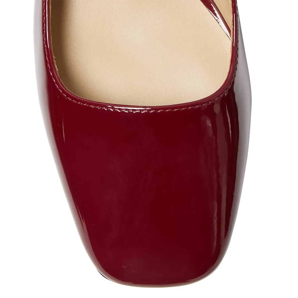 Tempt Heel in Wine Patent